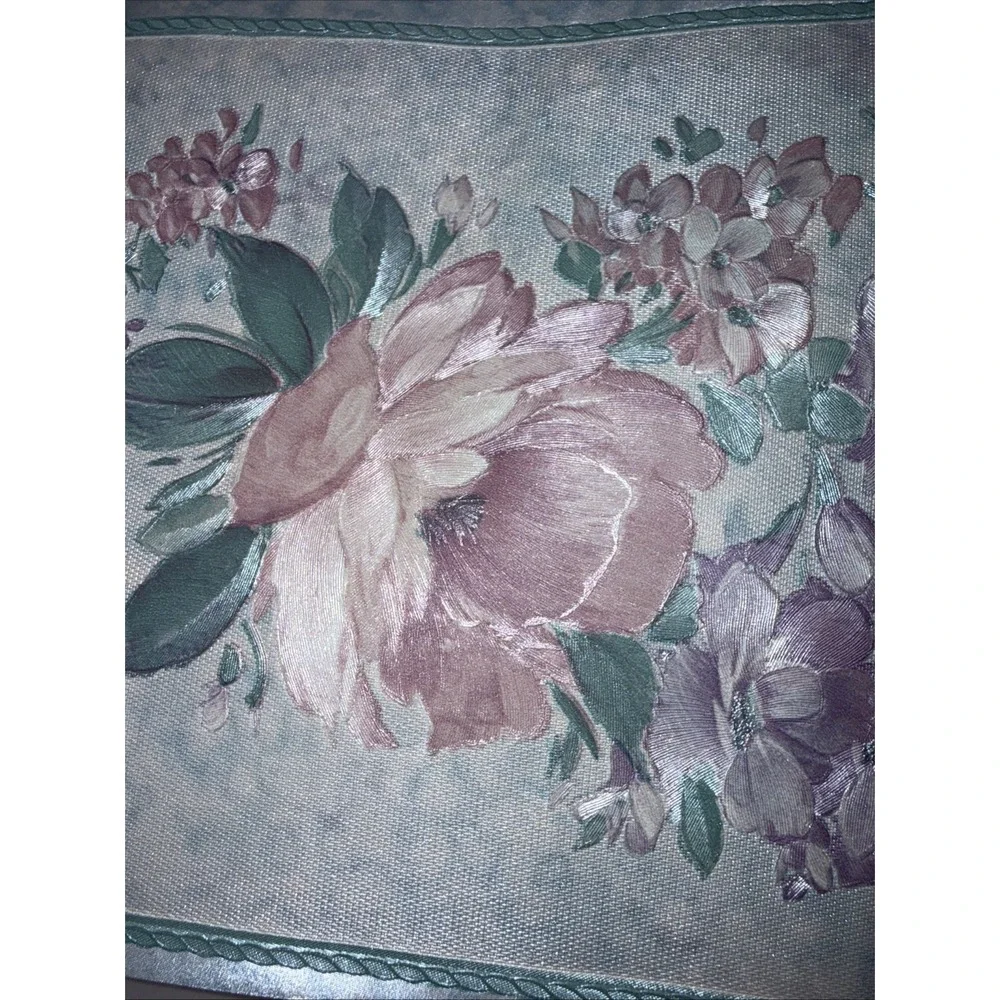Wallpaper Border CONCORD WALLCOVERINGS Floral Vintage